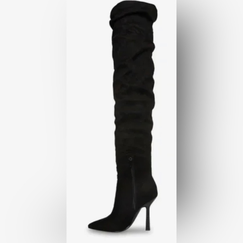 Steve Madden Over the Knee Boots, New W/O box. Wide Calf, comfortable heel - Picture 2 of 2
